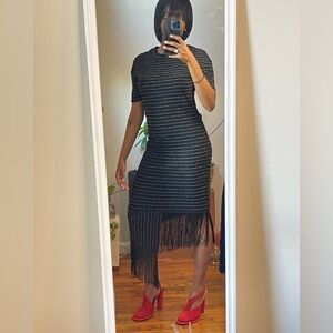 Zara Fringed dress